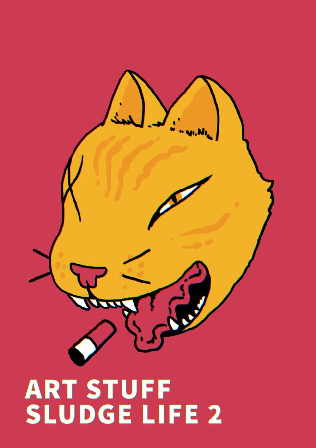 Portada ampliada de ART STUFF SLUDGE LIFE 2