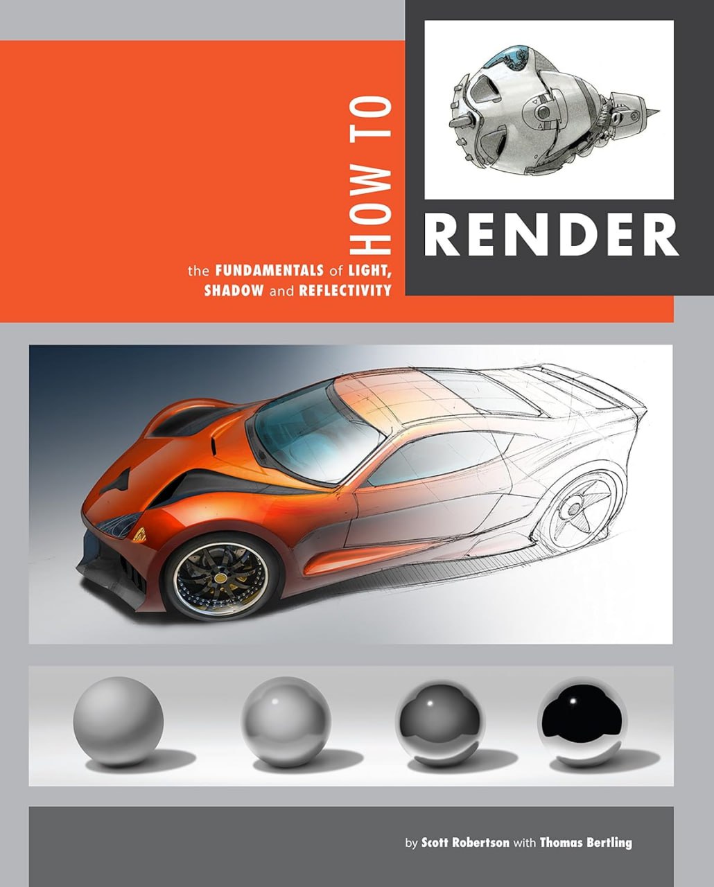 Portada ampliada de HOW TO RENDER the FUNDAMENTALS of LIGHT, SHADOW and REFLECTIVITY