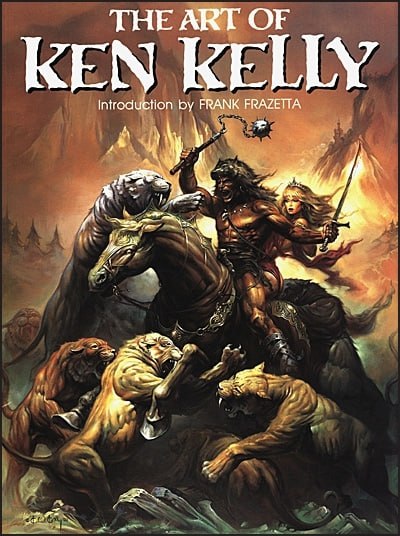 Portada ampliada de THE ART OF KEN KELLY