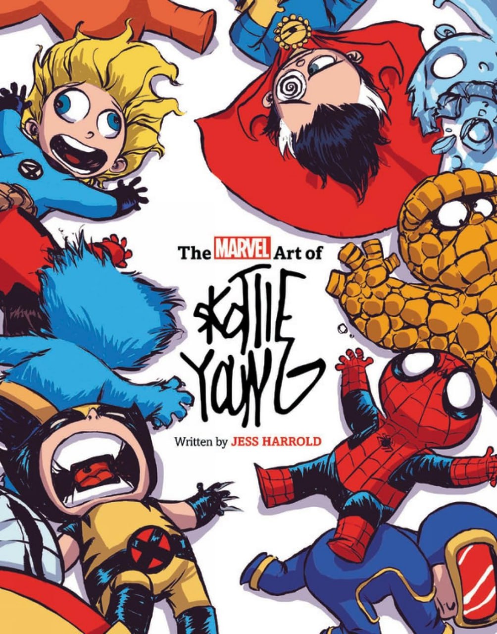 Portada ampliada de The MARVEL Art of KETIE YANG