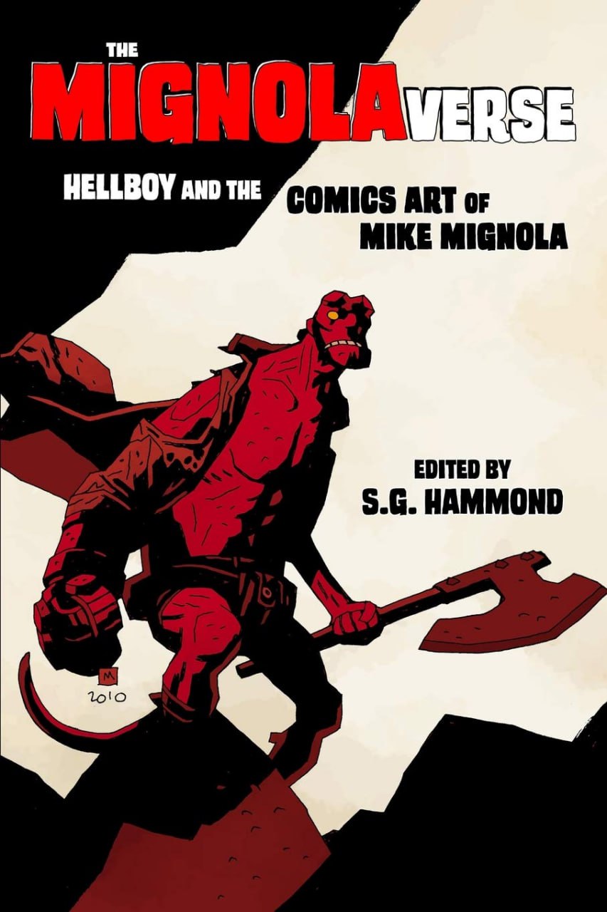 Portada ampliada de The MignolaVerse: Hellboy and the Comics Art of Mike Mignola