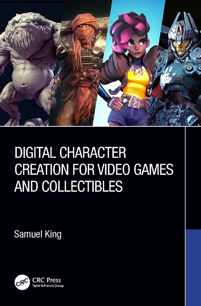 Portada ampliada de DIGITAL CHARACTER CREATION FOR VIDEO GAMES AND COLLECTIBLES