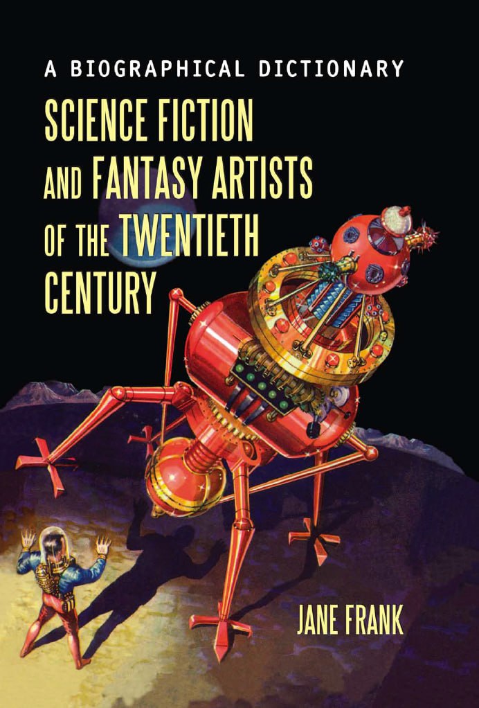 Portada ampliada de A Biographical Dictionary Science Fiction and Fantasy Artists of the Twentieth Century