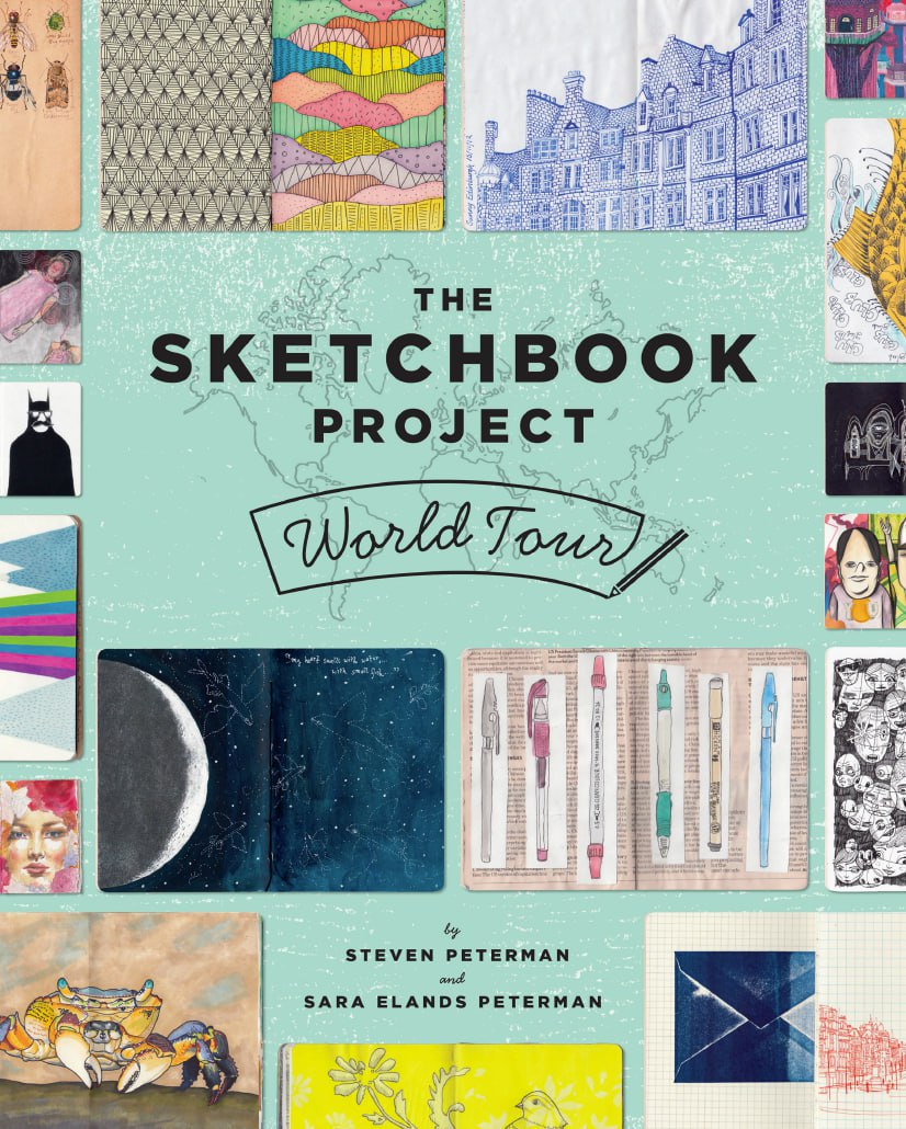 Portada ampliada de THE SKETCHBOOK PROJECT World Tour
