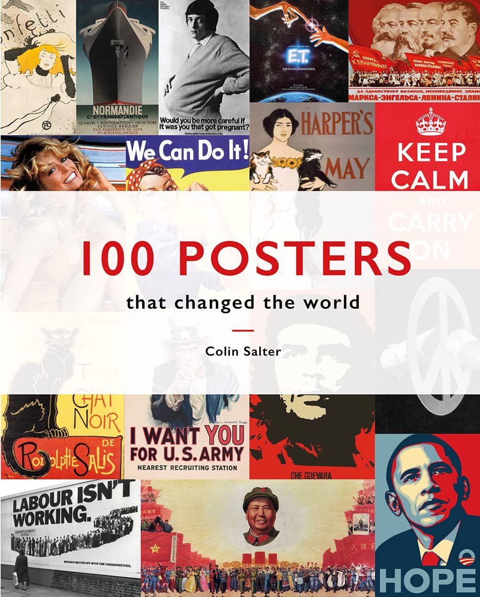 Portada ampliada de 100 POSTERS that changed the world
