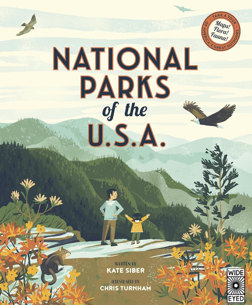 Portada ampliada de NATIONAL PARKS of the U.S.A.