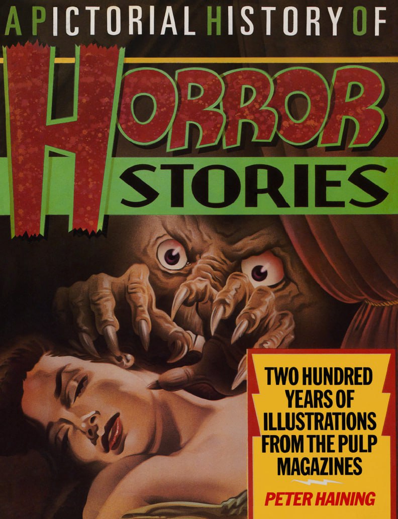 Portada ampliada de A Pictorial History of Horror Stories