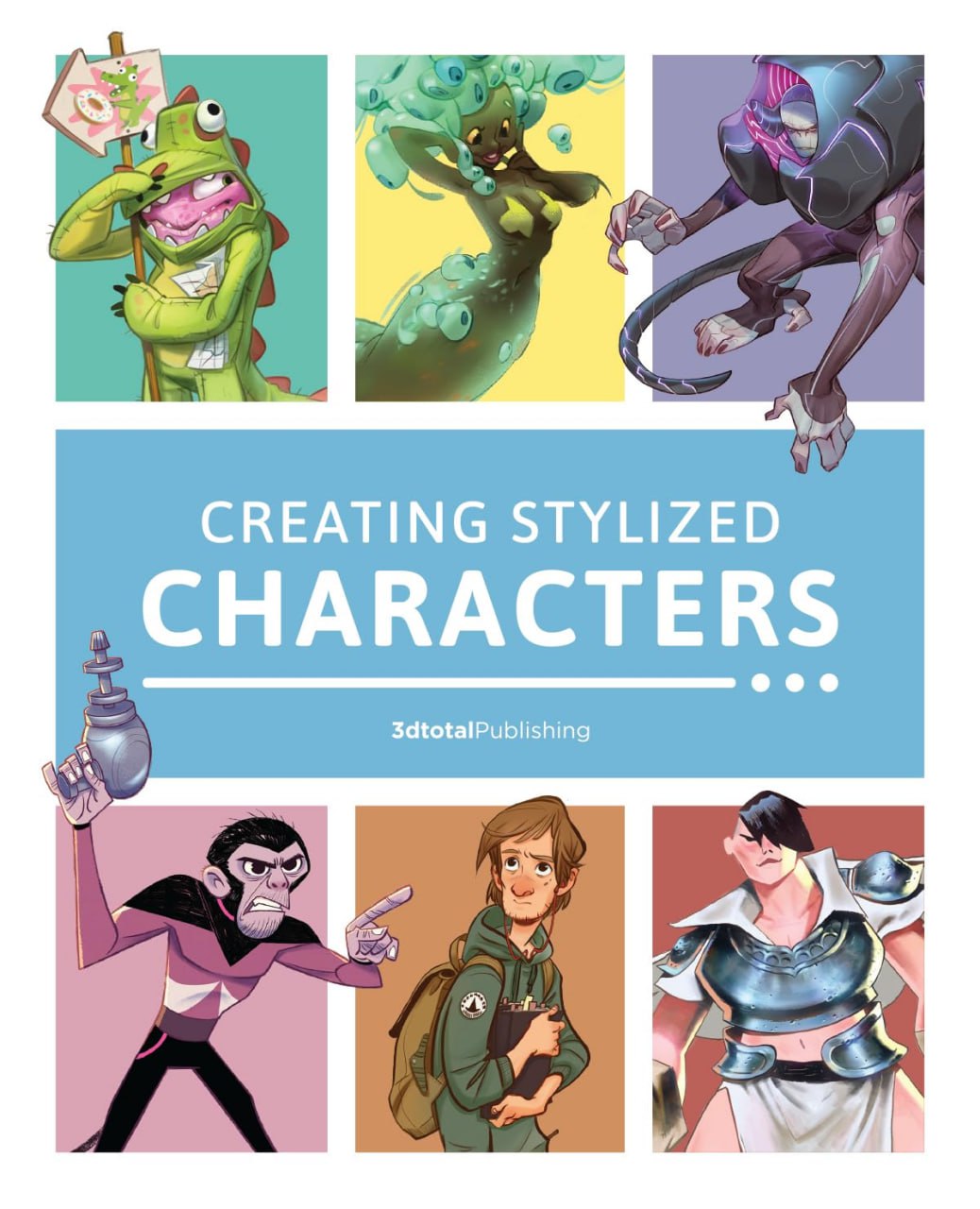 Portada ampliada de CREATING STYLIZED CHARACTERS