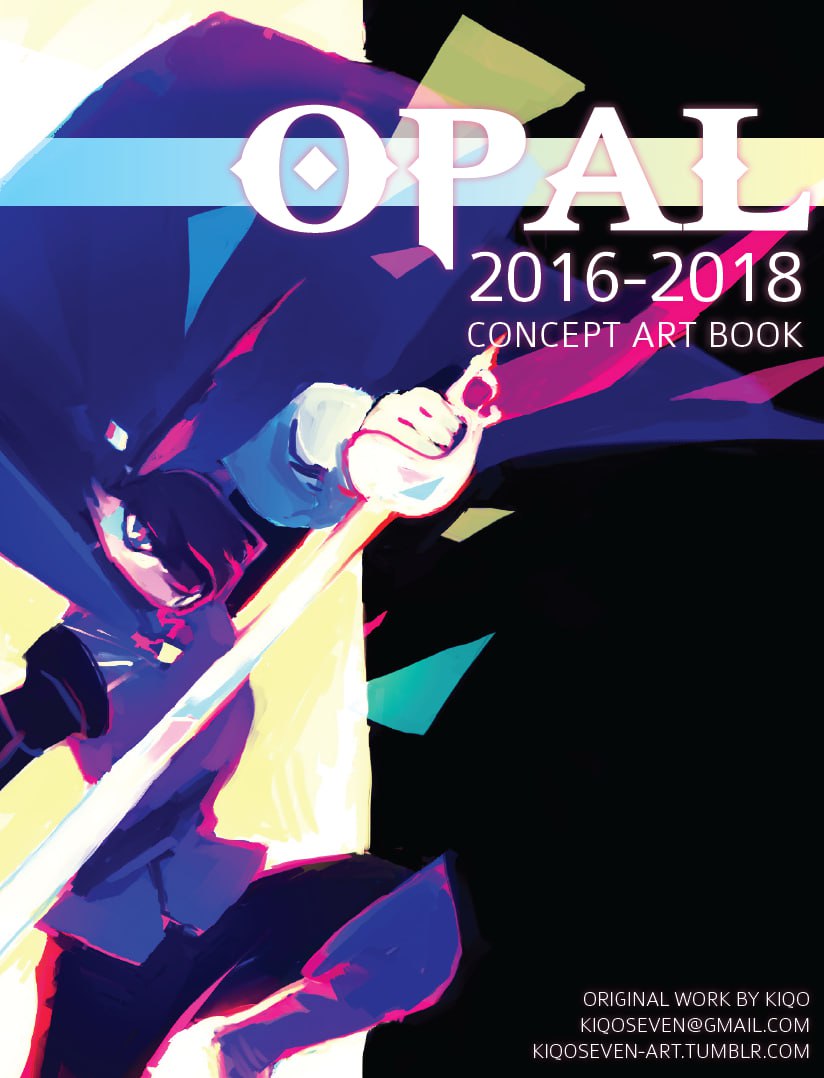 Portada ampliada de OPAL 2016-2018 CONCEPT ART BOOK