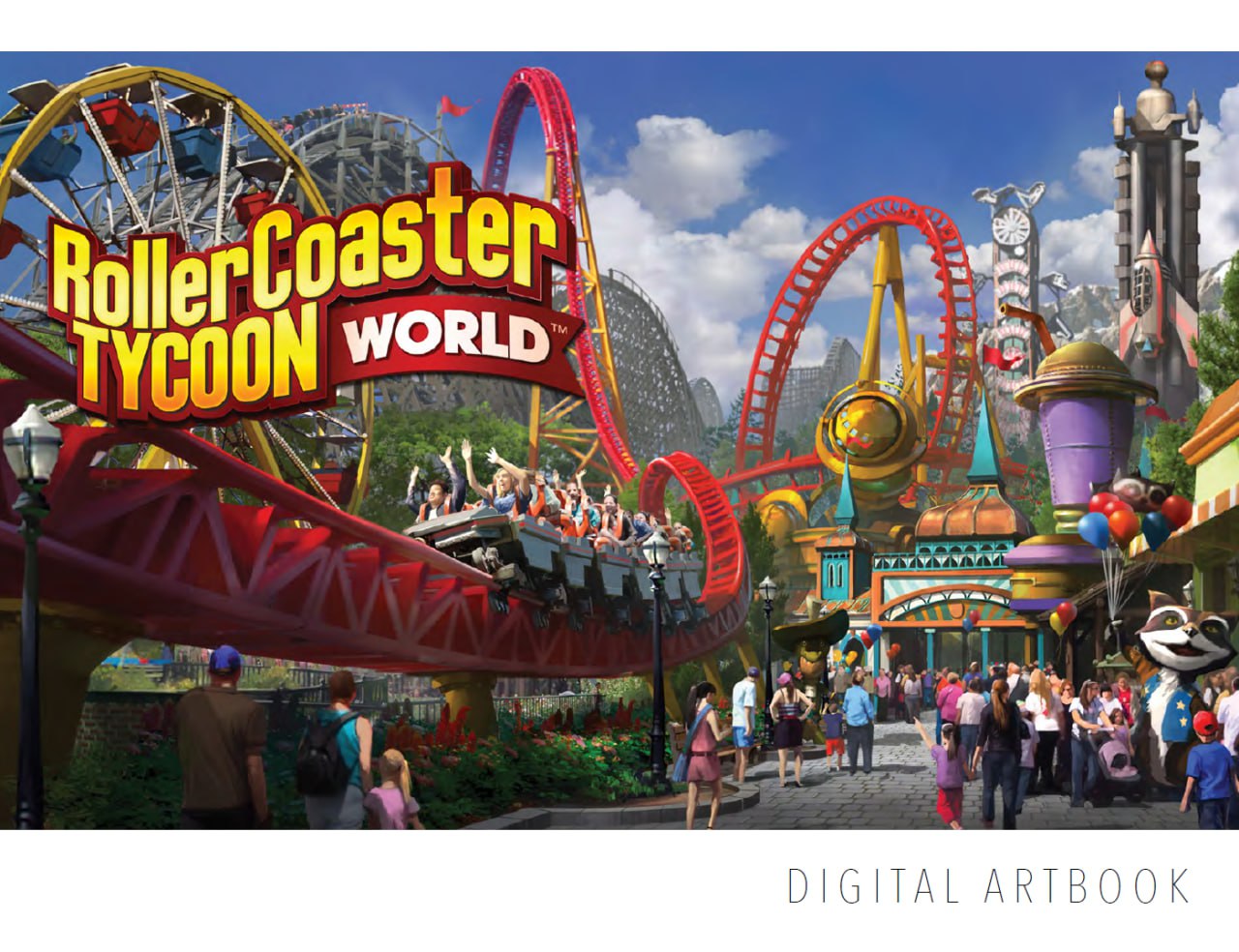 Portada ampliada de RollerCoaster TYCOON WORLD