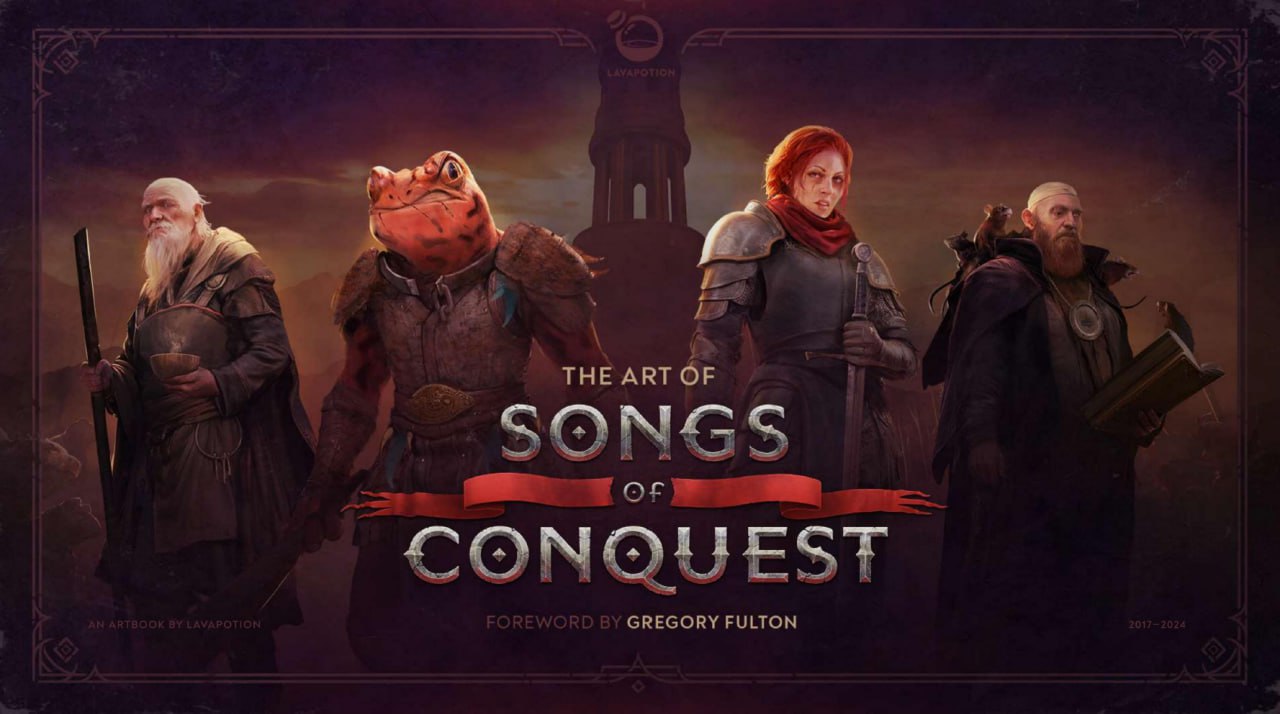 Portada ampliada de THE ART OF SONGS OF CONQUEST