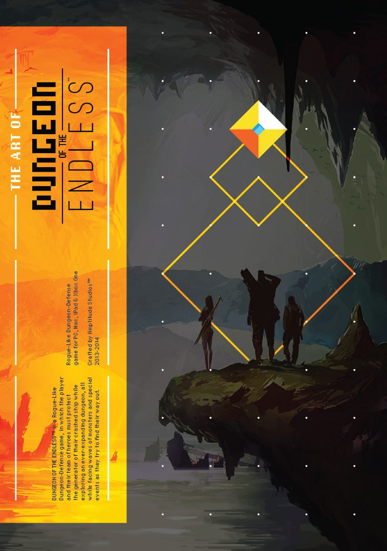 Portada ampliada de THE ART OF DUNGEON THE ENDLESS