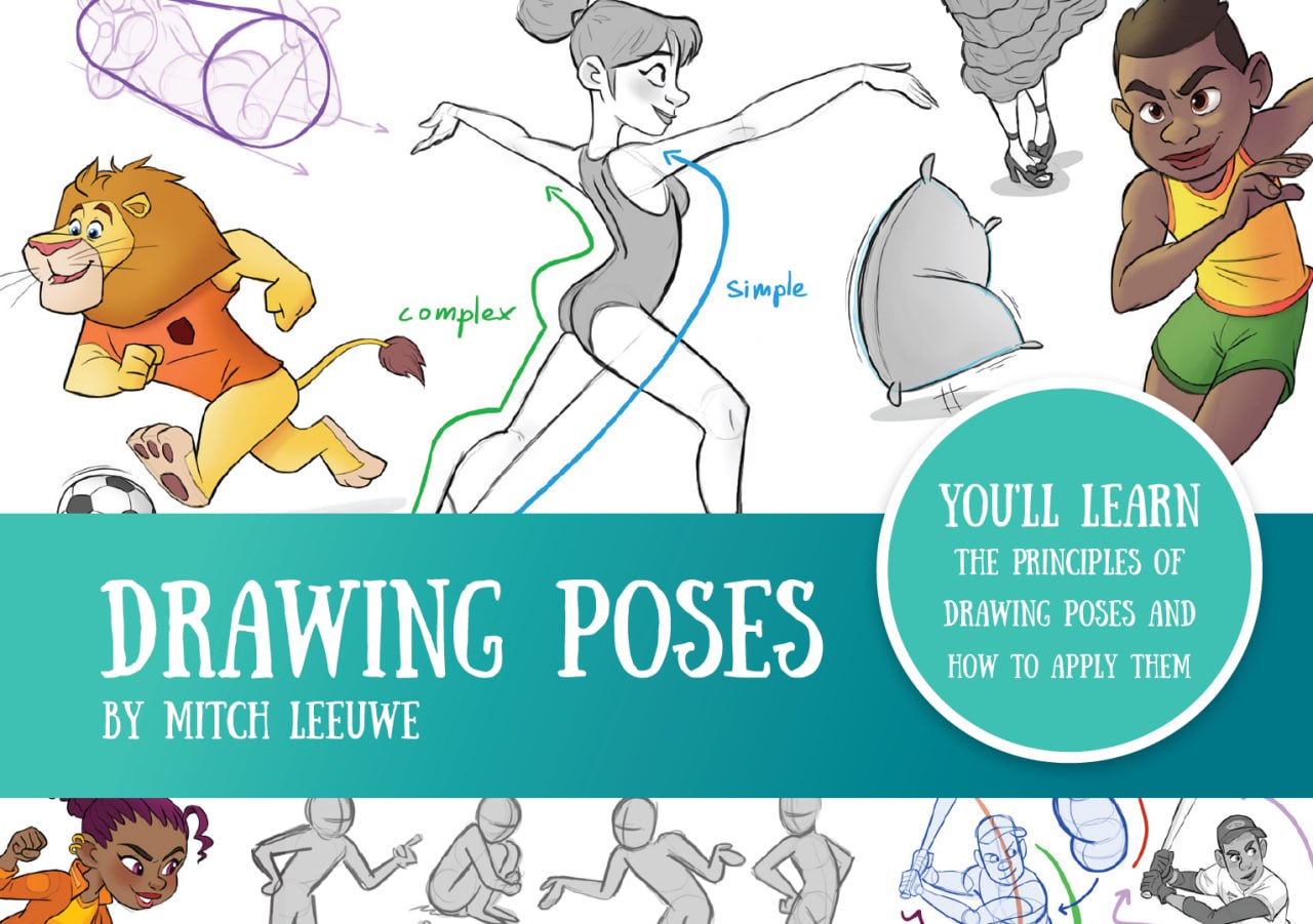 Portada ampliada de DRAWING POSES