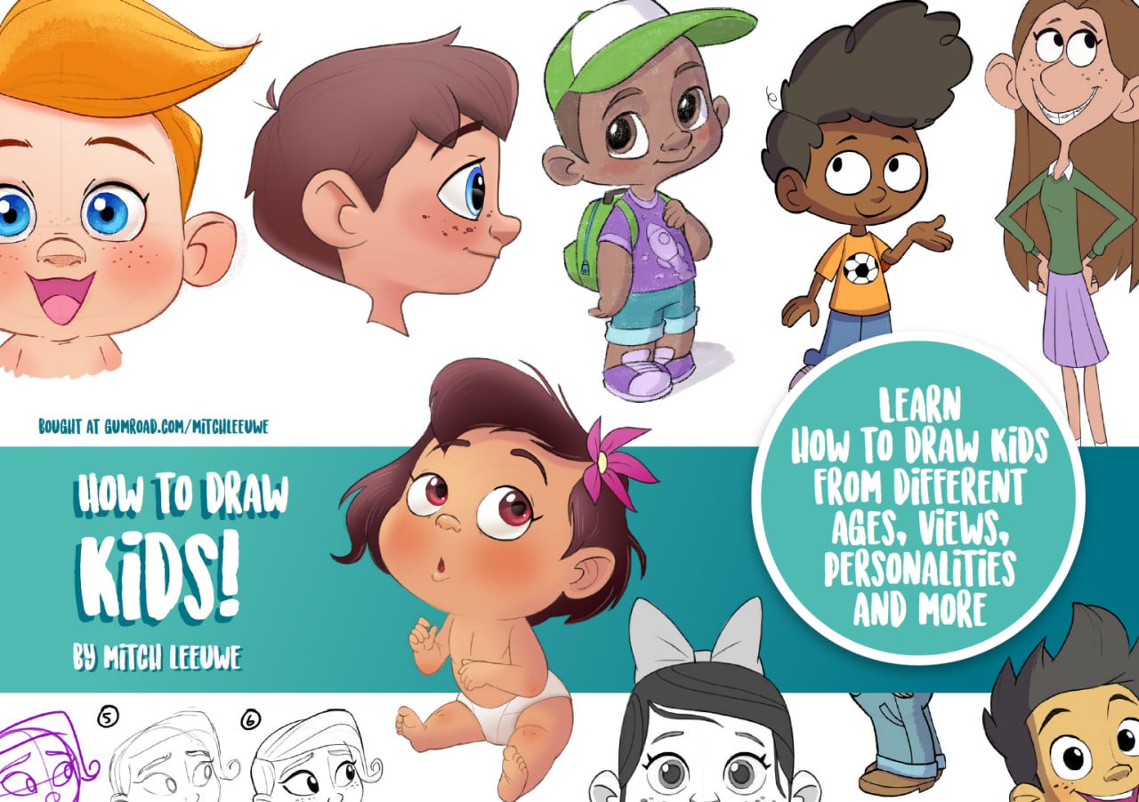Portada ampliada de How to Draw Kids!