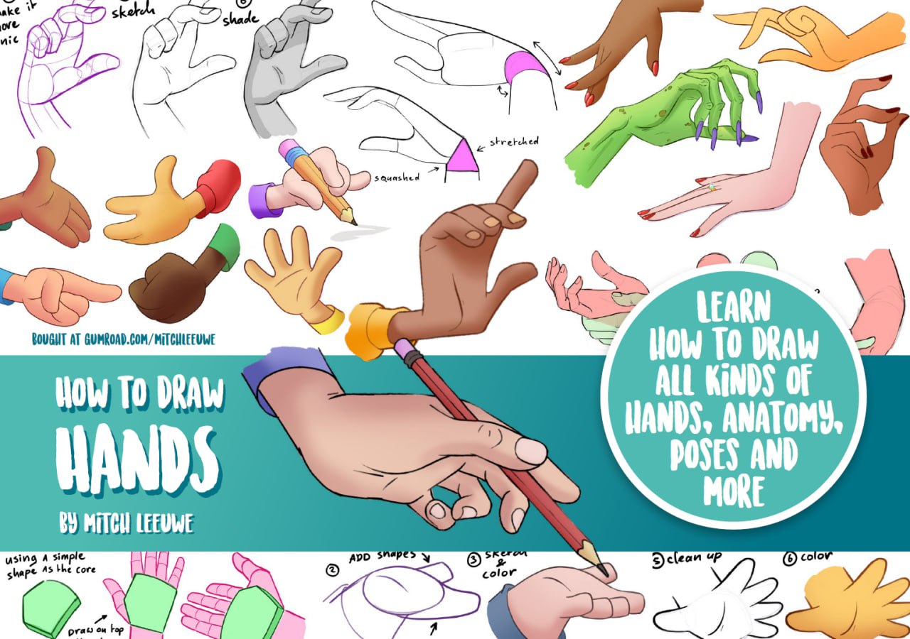 Portada ampliada de How to draw hands