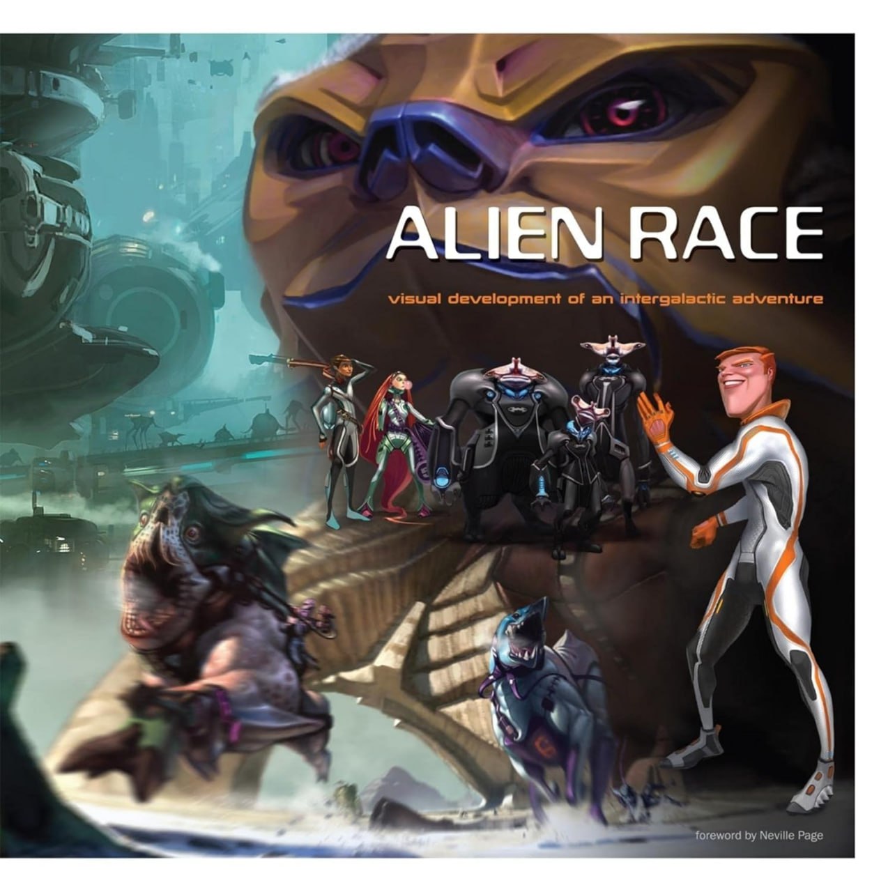 Portada ampliada de ALIEN RACE