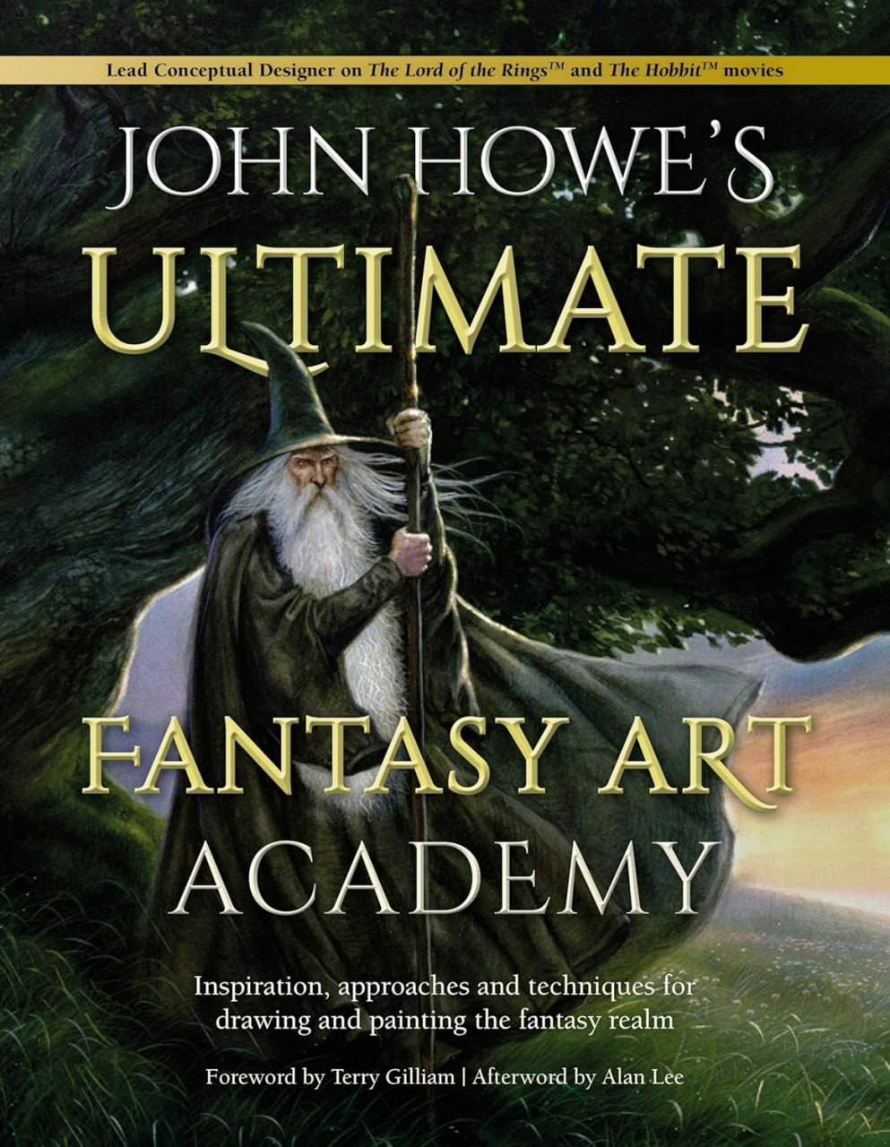 Portada ampliada de John Howe's Ultimate Fantasy Art Academy