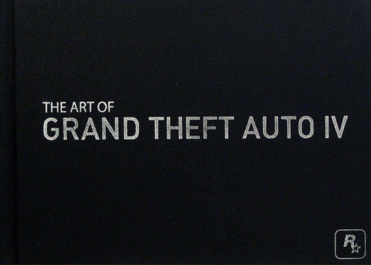 Portada ampliada de THE ART OF GRAND THEFT AUTO IV