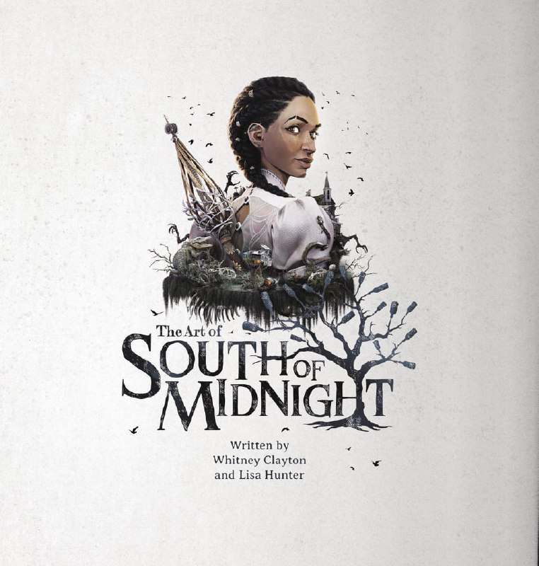 Portada ampliada de The Art of SOUTH of MIDNIGHT