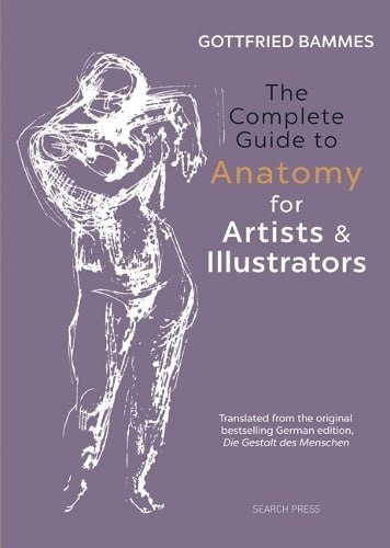 Portada ampliada de The Complete Guide to Anatomy for Artists & Illustrators