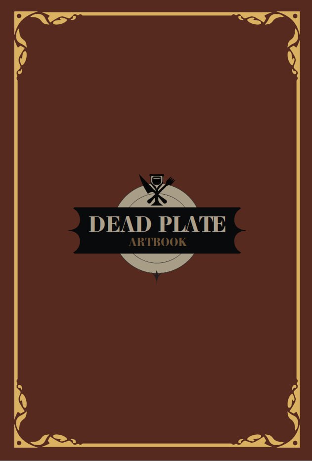 Portada ampliada de DEAD PLATE ARTBOOK