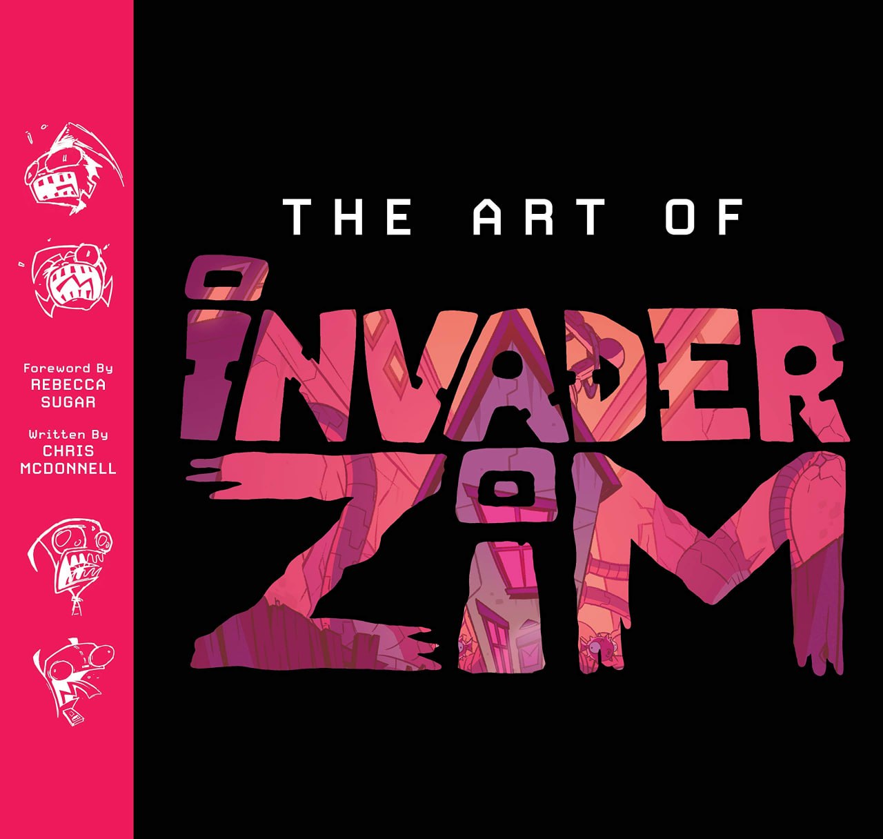 Portada ampliada de THE ART OF INVADER ZIM