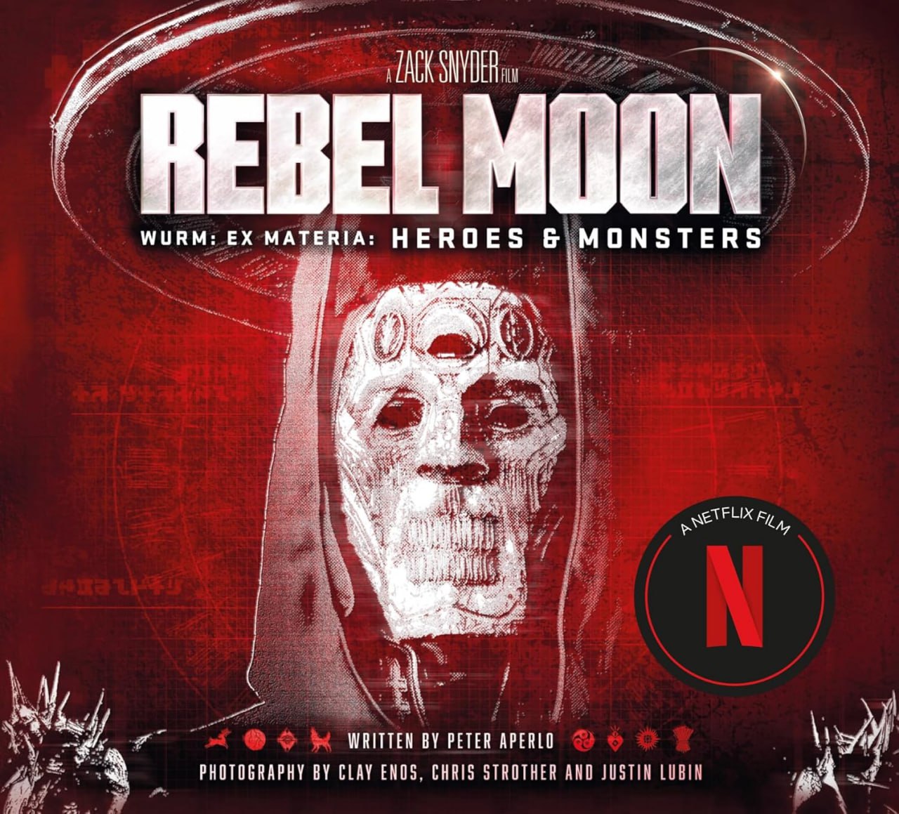 Portada ampliada de Rebel Moon: Wurm: Ex Materia: Heroes & Monsters From Zack Snyder, the filmmaker behind 300, Man of Steel, and Army of th