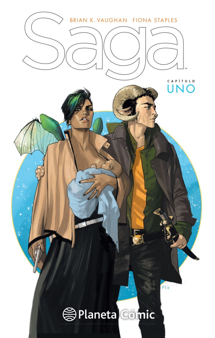 Portada ampliada de Saga