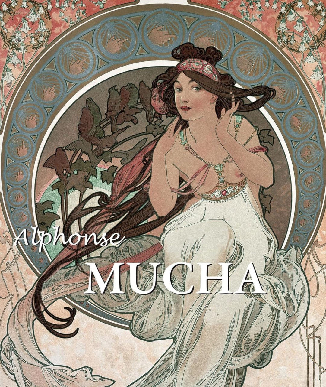 Portada ampliada de Alphonse Mucha Born in 1860 in a small Czech town, Alphonse Mucha (1860-1939) was an artist on the forefront of Art Nouv