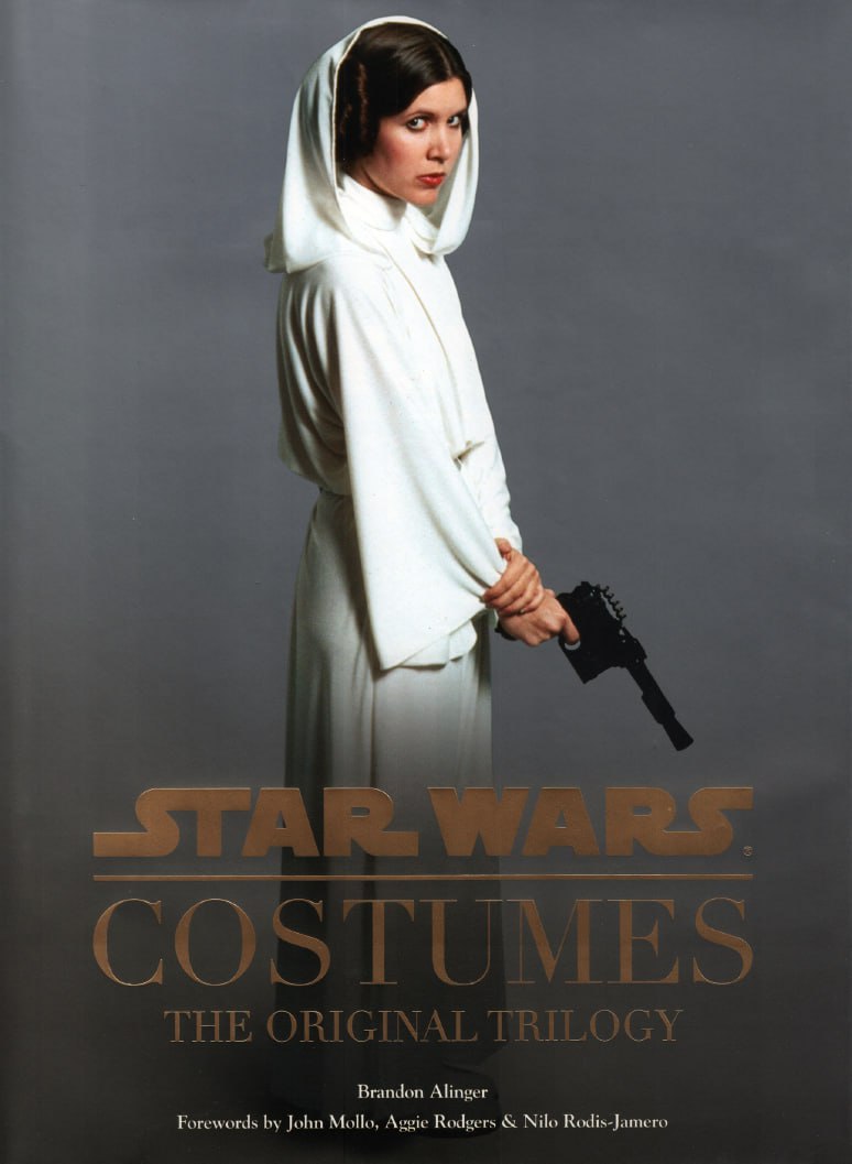 Portada ampliada de STAR WARS COSTUMES THE ORIGINAL TRILOGY