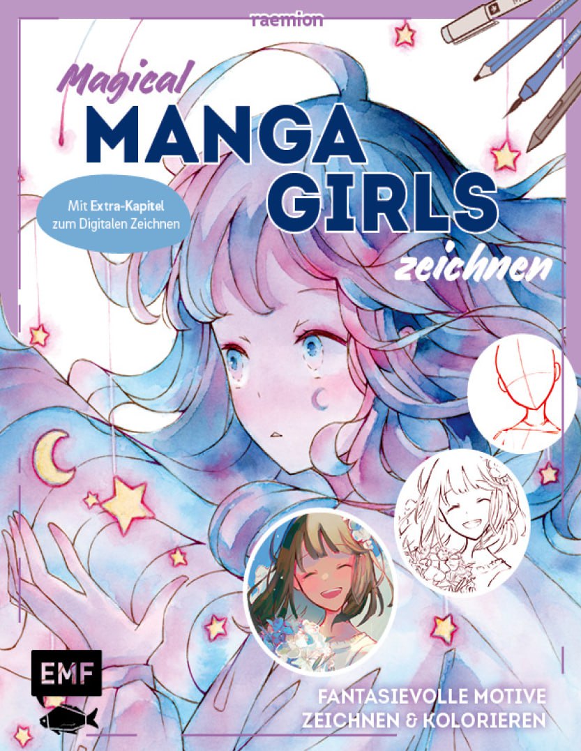 Portada ampliada de Magical MANGA GIRLS zeichnen
