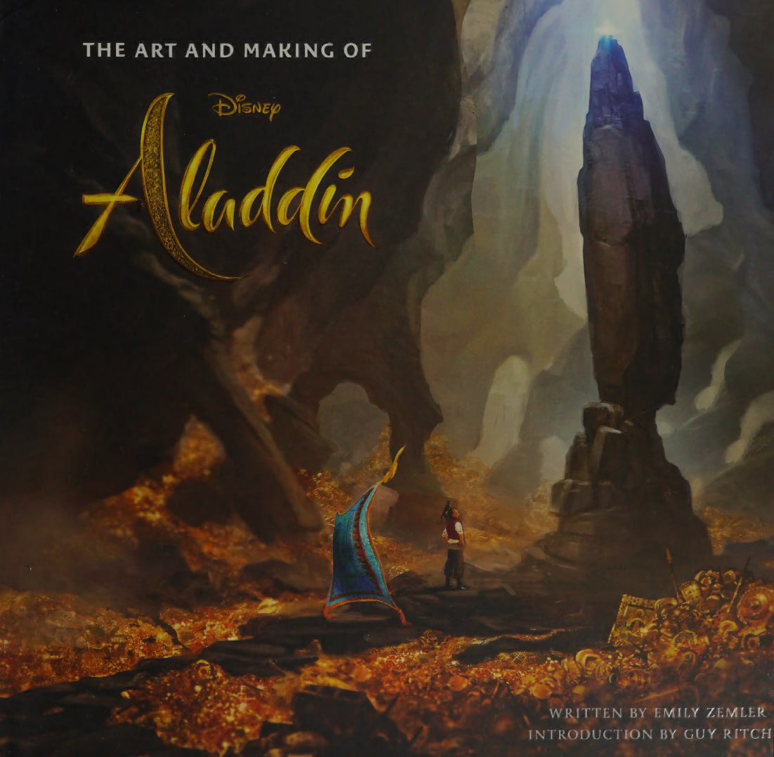 Portada ampliada de THE ART AND MAKING OF Disney Aladdin