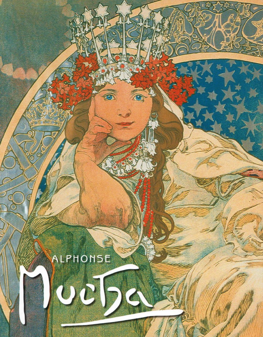 Portada ampliada de Alphonse Mucha Art