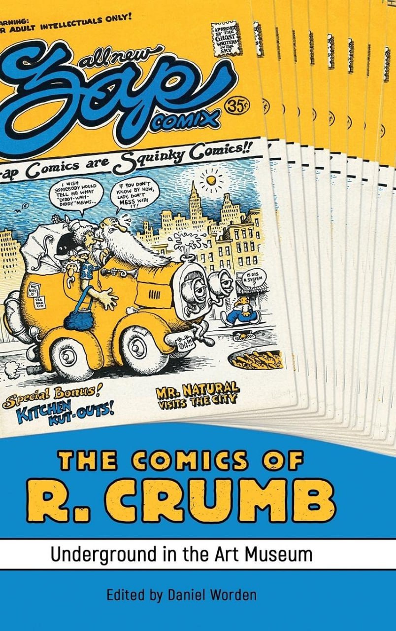 Portada ampliada de The Comics of R. Crumb. Underground in the Art Museum