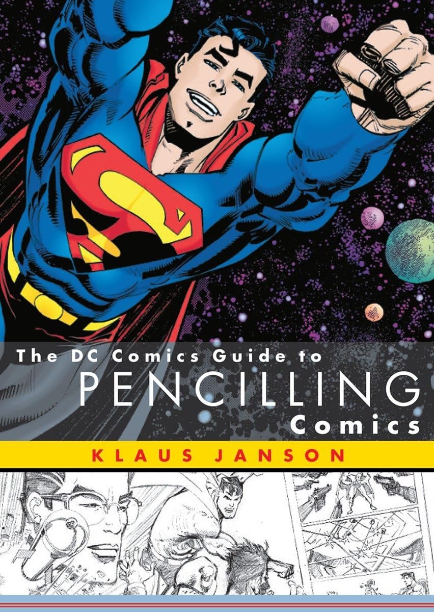 Portada ampliada de The DC Comics Guide to PENCILLING Comics