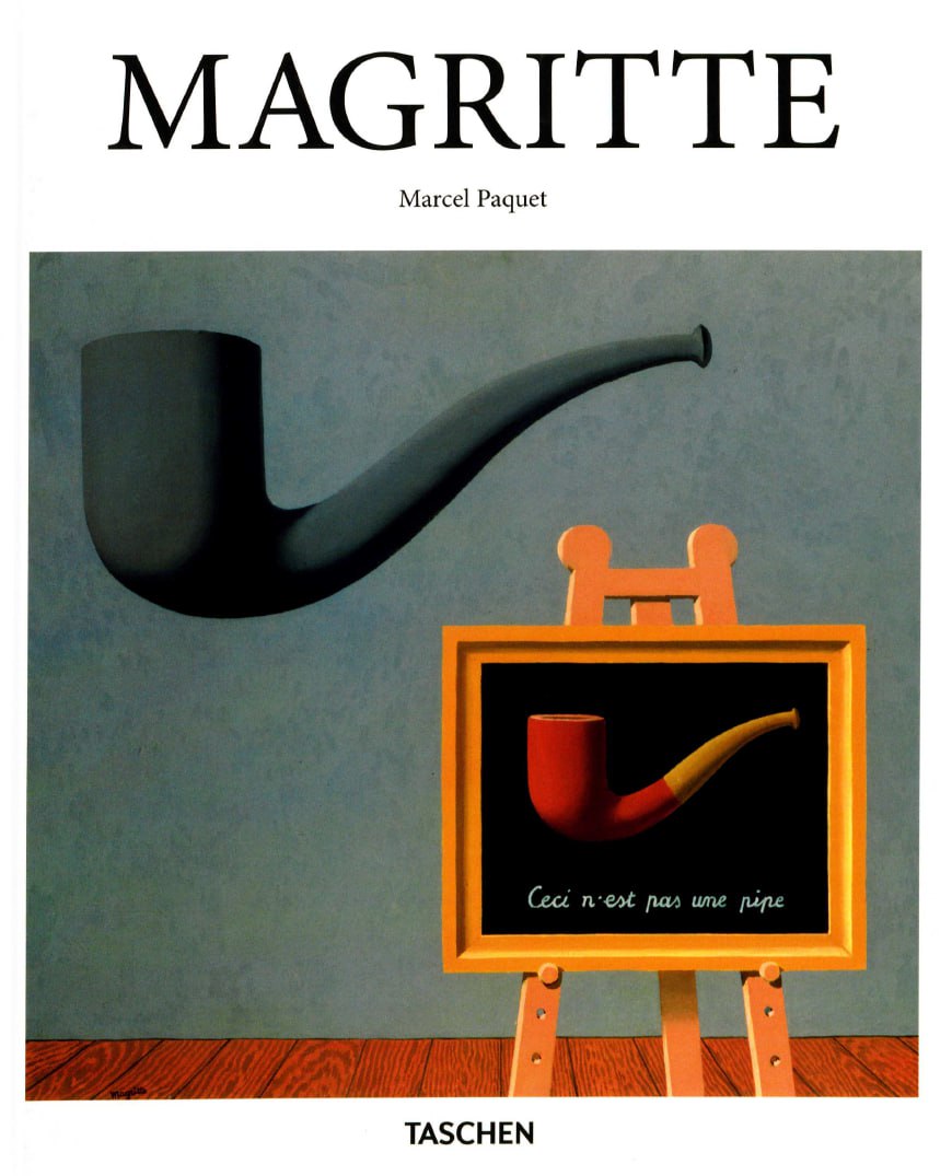 Portada ampliada de MAGRITTE
