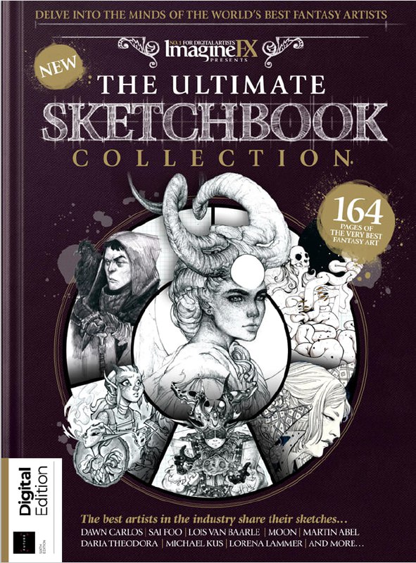 Portada ampliada de THE ULTIMATE SKETCHBOOK COLLECTION