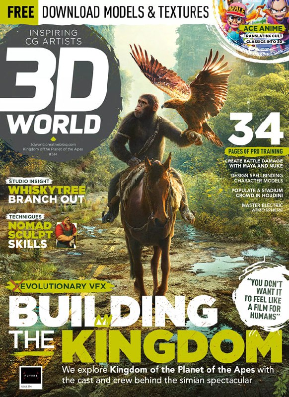 Portada ampliada de 3D WORLD