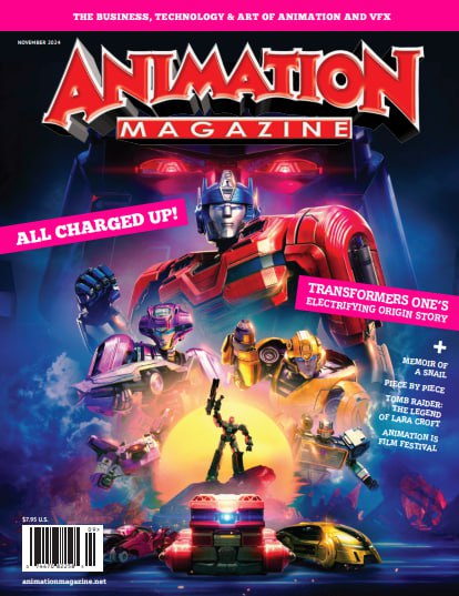 Portada ampliada de Animation Magazine