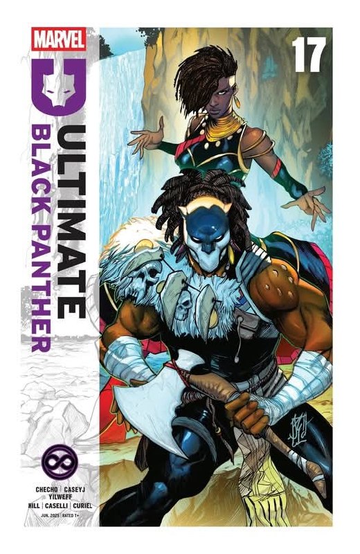 Portada ampliada de ULTIMATE BLACK PANTHER