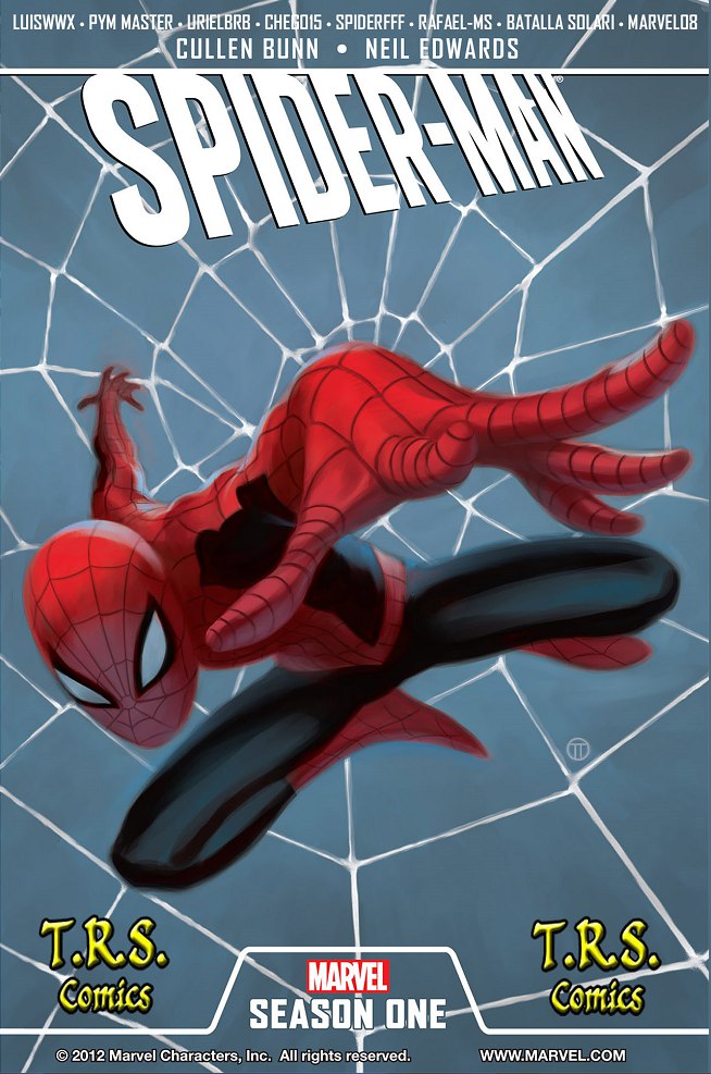 Portada ampliada de SPIDER-MAN