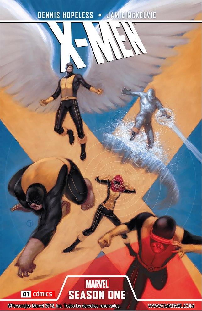 Portada ampliada de X-MEN
