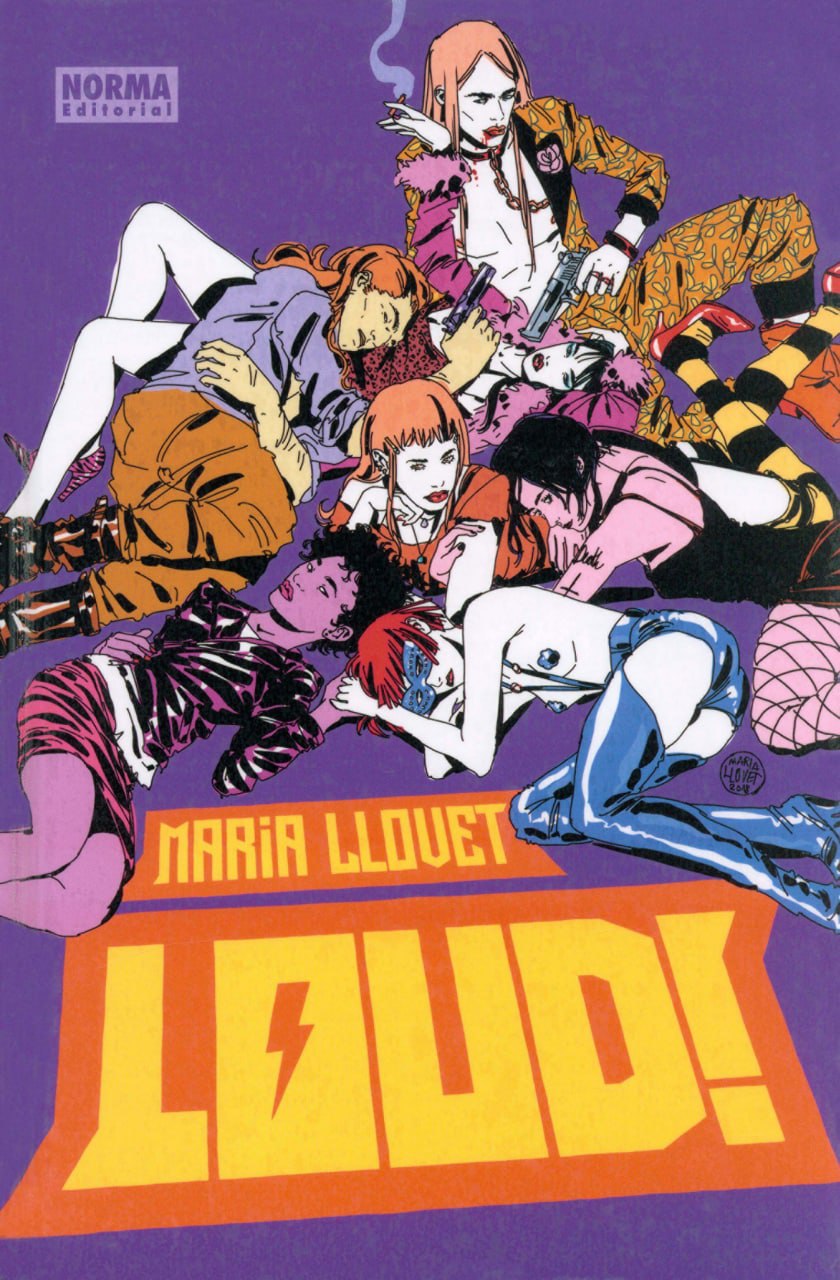 Portada ampliada de Loud (Maria Llovet)