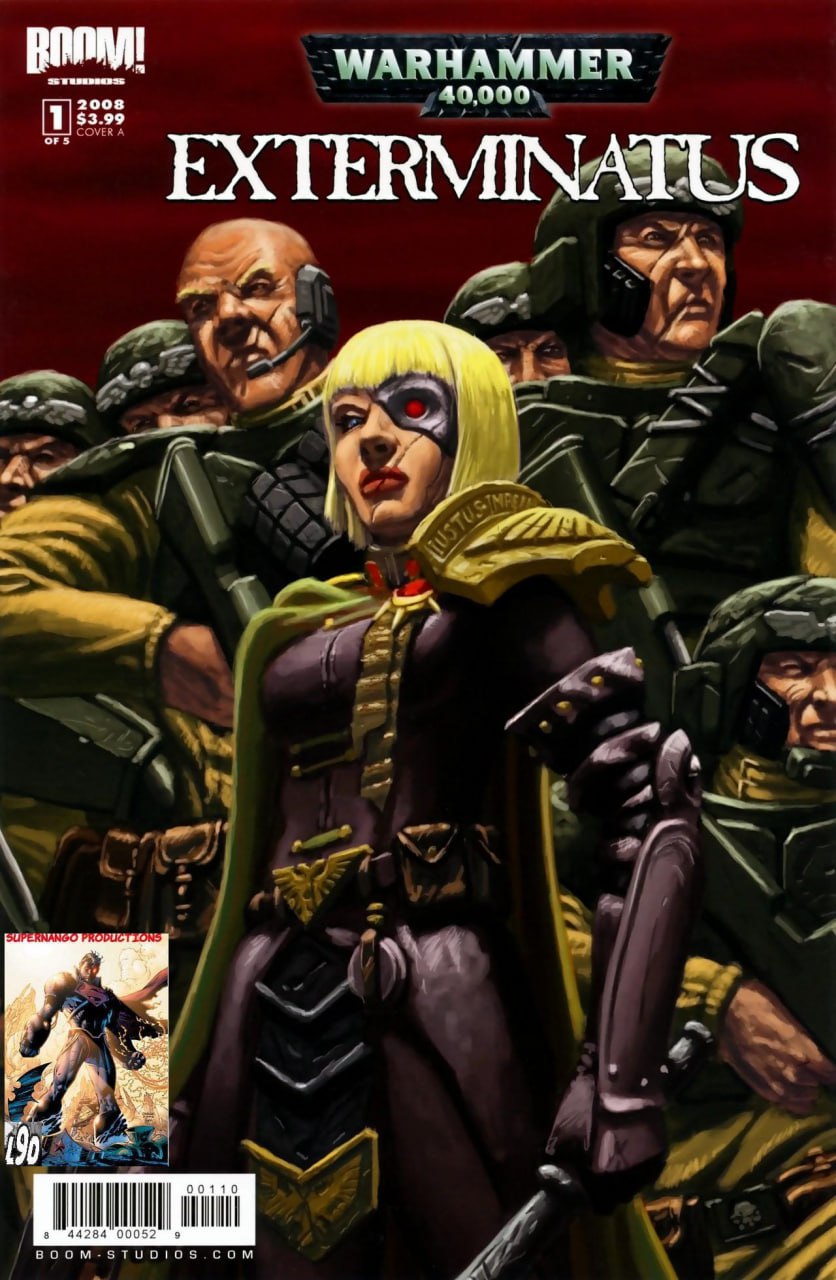 Portada ampliada de EXTERMINATUS