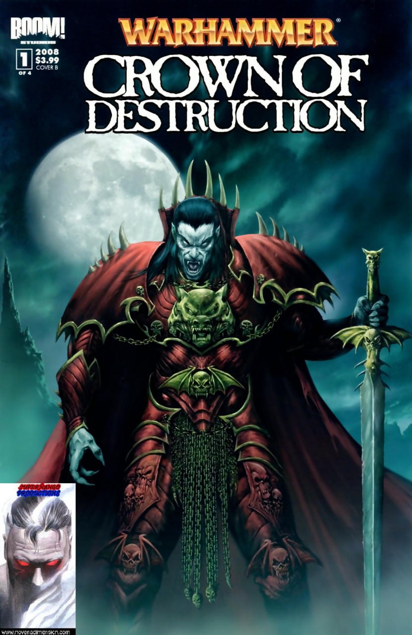 Portada ampliada de CROWN OF DESTRUCTION