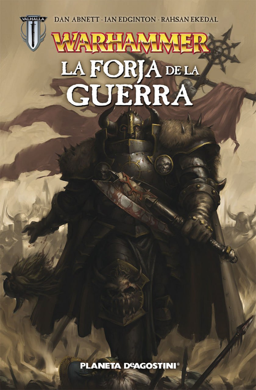 Portada ampliada de Warhammer La Forja de la Guerra