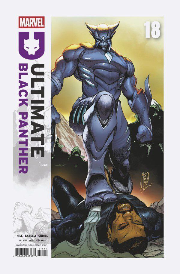Portada ampliada de ULTIMATE BLACK PANTHER