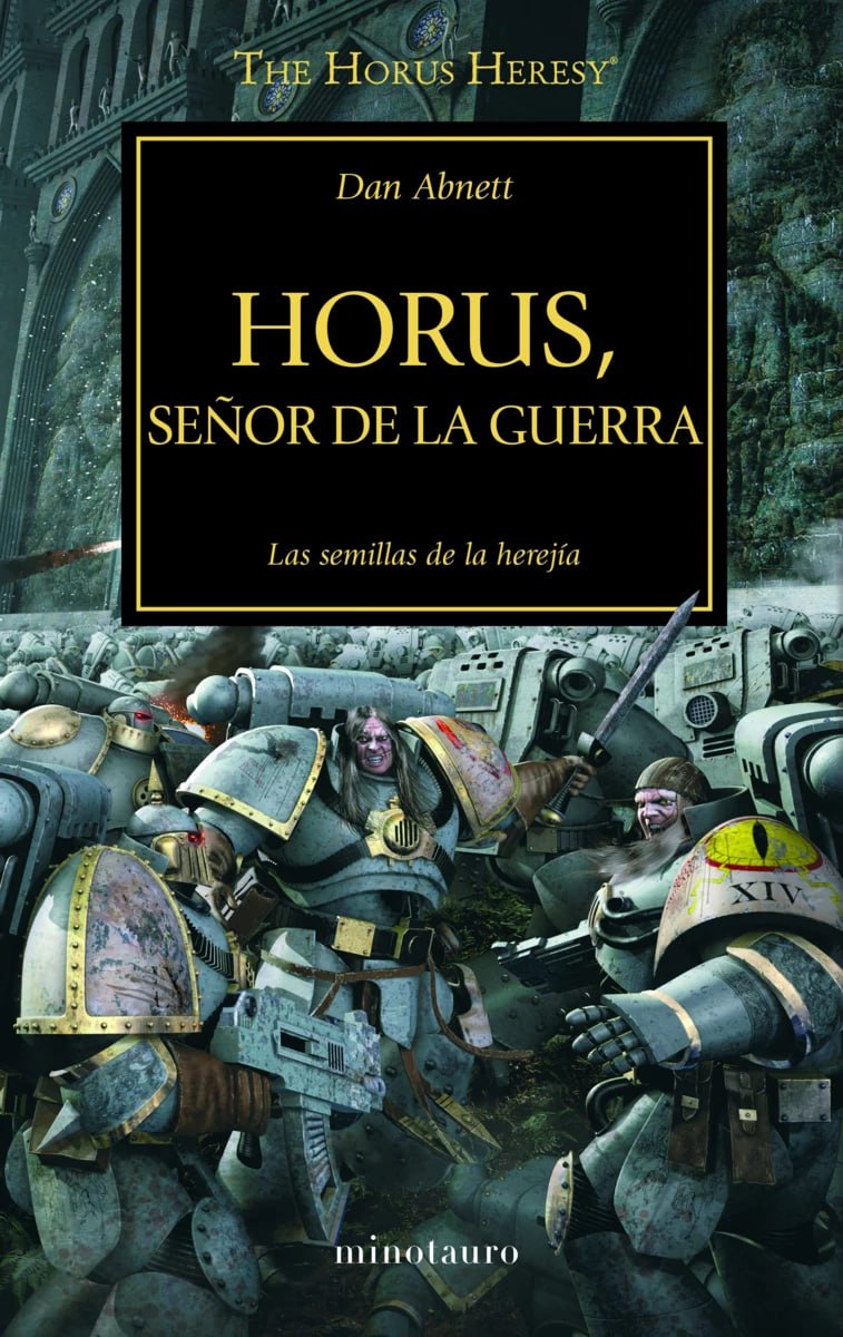 Portada ampliada de HORUS, SEÑOR DE LA GUERRA