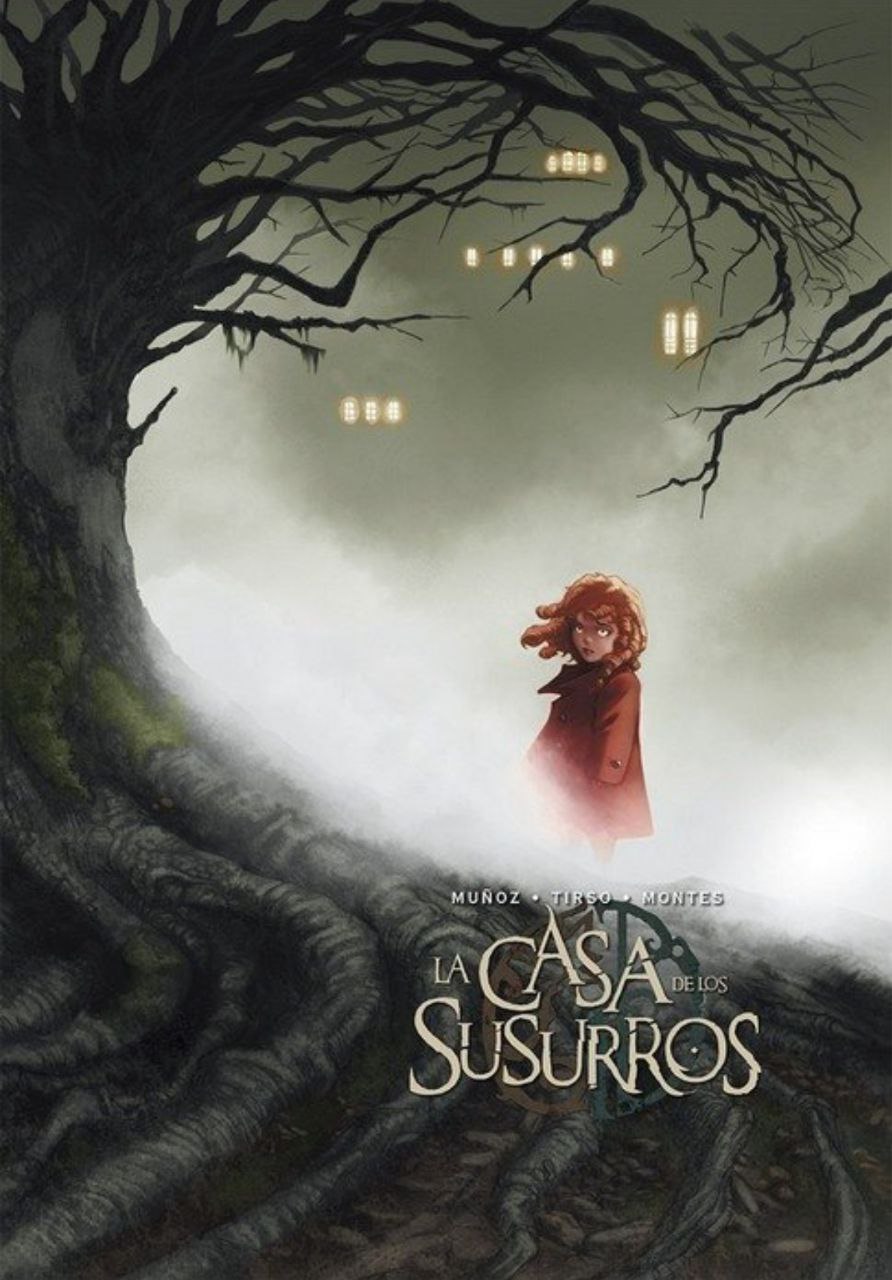 Portada ampliada de La casa de los susurros