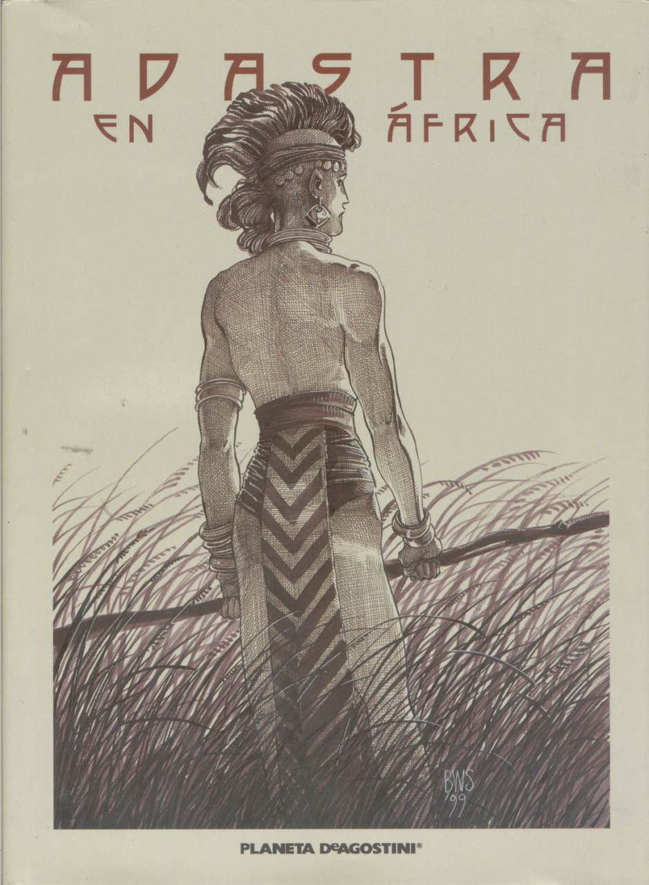 Portada ampliada de Adastra en Africa